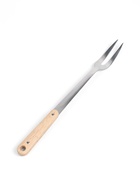 Вилка для мяса 37 см, 7×3.5 см, с деревянной ручкой - Фото 5