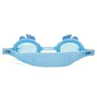 Очки для плавания детские Novus NJG113 «Лягушка», голубой - Фото 3