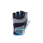 Перчатки для фитнеса Atemi AFG03L, черно-серые, размер L - Фото 1