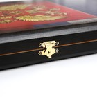 Нарды деревянные большие, настольная игра "Герб", 40 x 40 см, с полем для игры в шашки - Фото 5