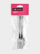 Набор вилок десертных Доляна, длина 14.2 см, толщина 2.2 мм, 410 сталь, 3 шт., нержавеющая сталь - Фото 7