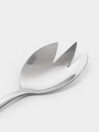 Вилка салатная Доляна, h=19.8 см, толщина 2.2 мм, 410 нержавеющая сталь, серебристая - Фото 3