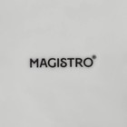 Салатник фарфоровый Magistro «Бланш. Лист», 1,5 л, d=30 см, цвет белый - Фото 6