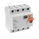 УЗО TDM ВД1-63, 4п, 50 А, 500мА, SQ0203-0099 - фото 22019678