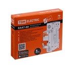Выключатель автоматический TDM ВА47-60, 1п, 63 А, 6 кА, C, SQ0223-0083 9483652 - фото 14150327