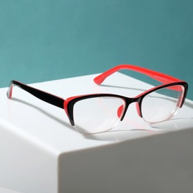 Готовые очки Восток 0057 , цвет чёрно-красный  (-2.00)