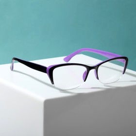 Готовые очки Восток 0057, цвет фиолетово-чёрный (+1.25)