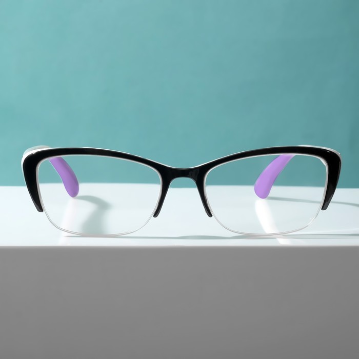 Готовые очки Восток 0057, цвет фиолетово-чёрный (+1.75)