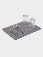 Коврик для сушки посуды Доляна «Лофт», 30×40 см, микрофибра, светло-серый - Фото 3