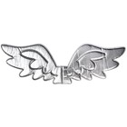 Карнавальные крылья «Ангел», цвет серебряный - фото 3320546