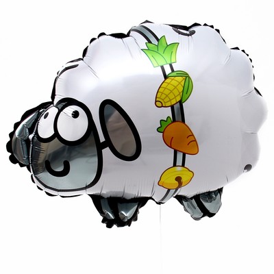 Шар фольгированный 24" «Акварельная овечка»