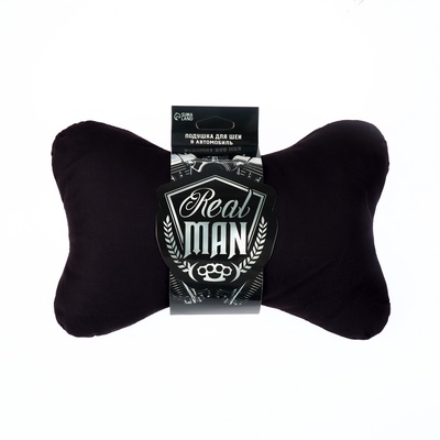 Подушка автомобильная Real man, 19×28 см