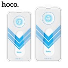 Защитное стекло Hoco для iPhone 14/13/13 Pro, с рамкой для установки, полный клей, 0.33 мм - фото 37450439