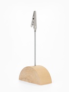 Подставка под ценник, фото «Прищепка», с зажимом, 2.5×2.5×11 см, цвет серебро - Фото 1