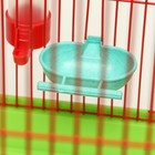 Клетка для птиц большая, крыша-домик (с наполнением), 35 х 28 х 53 см, зеленый 9425803