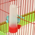 Клетка для птиц большая, крыша-домик (с наполнением), 35 х 28 х 53 см, зеленый 9425803