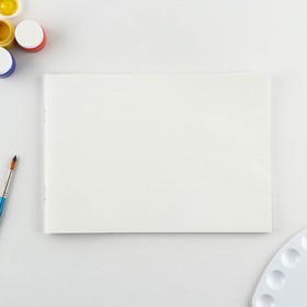 Альбом для рисования А4 12 листов на скрепке ArtFoxStudy, обложка 160 г/м², бумага 100 г/м².