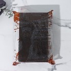 Губка для тела «Секрет красоты», жёсткая, антицеллюлитная, чёрная - Фото 3