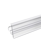 Ценникодержатель полочный двухпозиционный LST, 988 мм, прозрачный - Фото 5