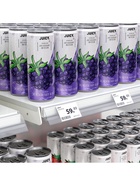 Ценникодержатель полочный двухпозиционный LST, 988 мм, прозрачный - Фото 2