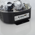 Световой прибор «Радужный шар» 17 см, динамик, пульт ДУ, свечение RGB, 220 В - Фото 3