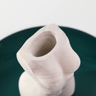 Подставка для зубочисток «Женское тело» мрамор чёрно-белый - Фото 4