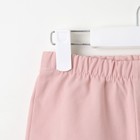Шорты для девочки MINAKU цвет пыльно-розовый, рост 98 см - Фото 6