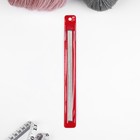 Спицы для вязания, чулочные, d = 1,8 мм, 19,5 см, 5 шт (комплект 2 шт) - фото 39806322