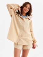 Комплект женский (блузка, шорты) MINAKU: Casual Collection, бежевый, размер 44 9281264 - фото 14669732
