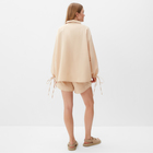 Комплект женский (блузка, шорты) MINAKU: Casual Collection цвет бежевый, р-р 48 - Фото 7