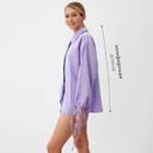 Комплект женский (блузка, шорты) MINAKU: Casual Collection цвет сиреневый, размер 44 9281268