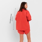 Костюм женский (блузка, шорты) MINAKU: Casual Collection цвет красный, размер 44 - Фото 21