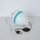 Лампа хрустальный шар d=8 см, от USB, автоскручивающийся провод - Фото 4