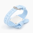 Часы наручные электронные «Зайчик», детские, ремешок силикон, голубые - Фото 4