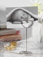 Подставка под ценник, фото «Сердце», с зажимом, 3.3×3.3×8.3 см, цвет серебро - Фото 4