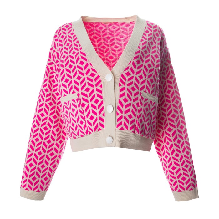 Кардиган женский, цвет фуксия, размер ONE SIZE (42-46) 60376