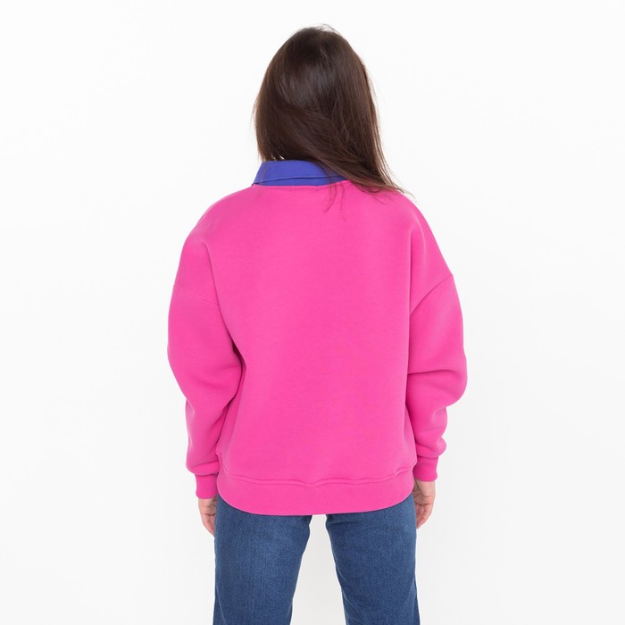 Свитшот женский НАЧЁС, цвет розовый, размер L (44-46) 60382
