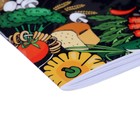 Книга для записи кулинарных рецептов А5, 48 листов "Рецептики", обложка мелованный картон, тиснение фольгой, ламинация Soft Touch - Фото 3