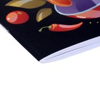 Книга для записи кулинарных рецептов А5, 48 листов "Приготовление", обложка мелованный картон, тиснение фольгой, ламинация Soft Touch - Фото 3