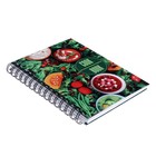 Книга для записи кулинарных рецептов А5, 80 листов на гребне "Супчики", твёрдая обложка, цветные разделители - Фото 2