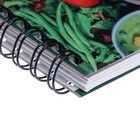 Книга для записи кулинарных рецептов А5, 80 листов на гребне "Супчики", твёрдая обложка, цветные разделители - фото 6813071