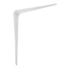 Кронштейн, 250×200×0.9 мм, металл, белый - Фото 1