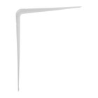 Кронштейн, 250×200×0.9 мм, металл, белый - Фото 3