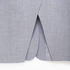 Пиджак женский с разрезом на спине MIST размер S-M, цвет серый - Фото 12
