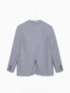 Пиджак женский с разрезом на спине MIST, размер 46-48 (L-XL), серый - Фото 11