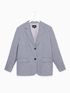 Пиджак женский с разрезом на спине MIST, размер 46-48 (L-XL), серый - Фото 8