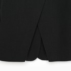Пиджак женский с разрезом на спине MIST размер S-M, цвет черный - Фото 12