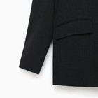 Пиджак женский с разрезом на спине MIST размер S-M, цвет черный - Фото 10