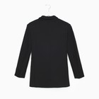 Пиджак женский с защипами MIST р.46, черный - Фото 10