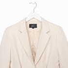 Пиджак женский с защипами MIST, размер 46, молочный - Фото 6